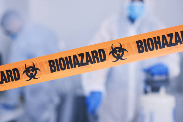 Professional Drug Lab Cleanup technician working in Martinsville, VA
